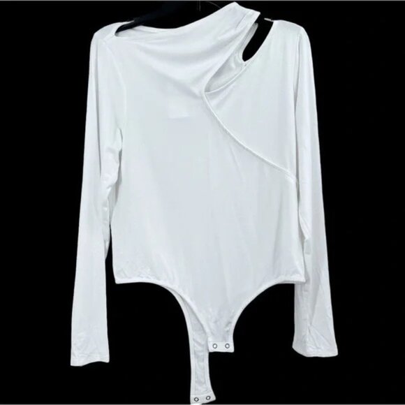 FRAYED JEANS Body Suit Top -XL - Picture 4 of 6